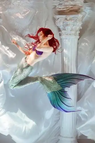 这才是真正的美人鱼好瘦好美网友直呼迪士尼诚不欺我