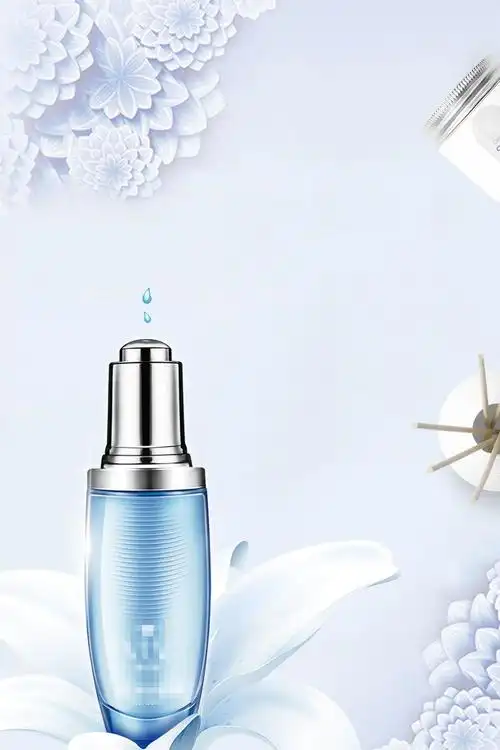 美容补水护肤化妆品psd分层