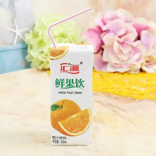 汇源鲜果橙汁200ml果味
