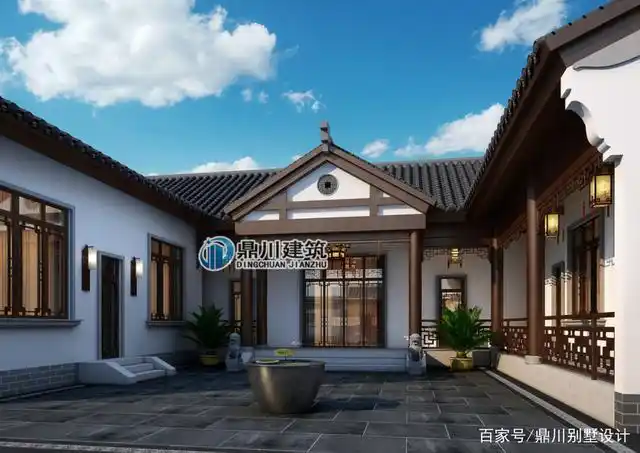 40万建260平三合院,布局方正主次分明,含蓄隽永凸显大家风范