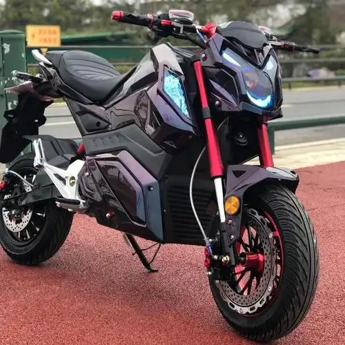 小猴子z6电摩电动车m5中置高速大功率改装酷车72v电动摩托车96v 1500