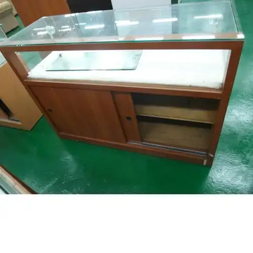 『翔禾二手货』双面玻璃展示柜-578403