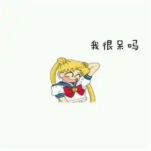 美少女战士搞笑头像恶搞带字的搞怪美少女战士头像图片