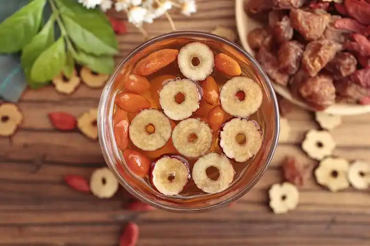 桂圆红枣枸杞茶拍摄(花茶组合系列)