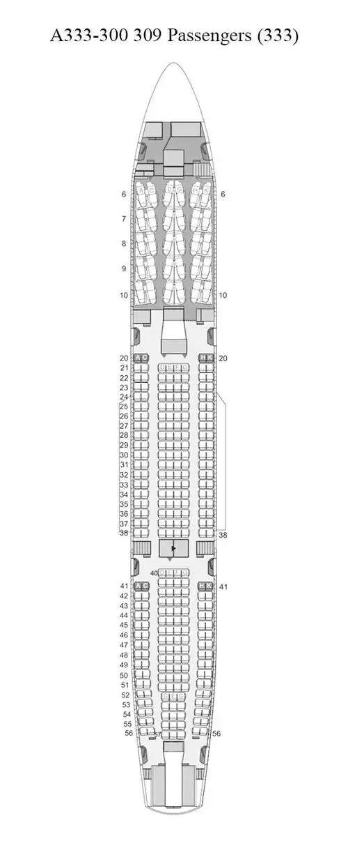 长荣航空a330-300商务舱初体验