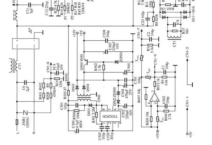 九阳电磁炉jyc-19as9 主板ic500爆了,是什么东西,型号多少