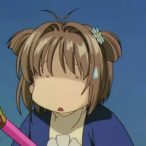 百变小樱魔术卡 木之本樱 动漫 可爱 头像