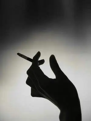 *,黑白,烟,手,维以不永伤