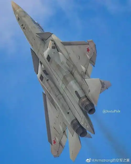 高清大图!莫斯科航展上的苏-57战斗机