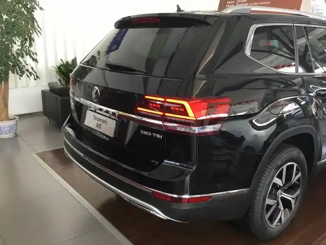 2020款大众途昂实车到店!黑色涂装很帅气