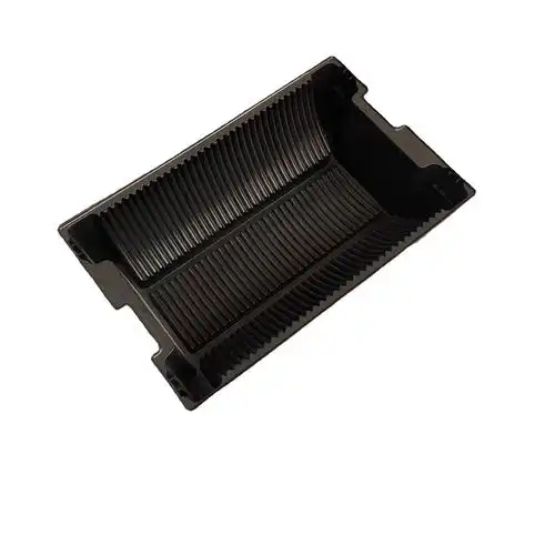 防静电smt料盘33槽卷料盘电阻容物料盒贴片电子元件esd电路板托盘