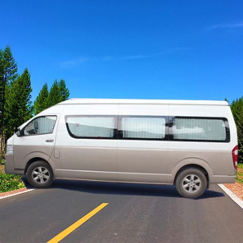 九龙艾菲金龙17座/18座大商务专车专用铝合金轨道汽车窗帘遮阳帘