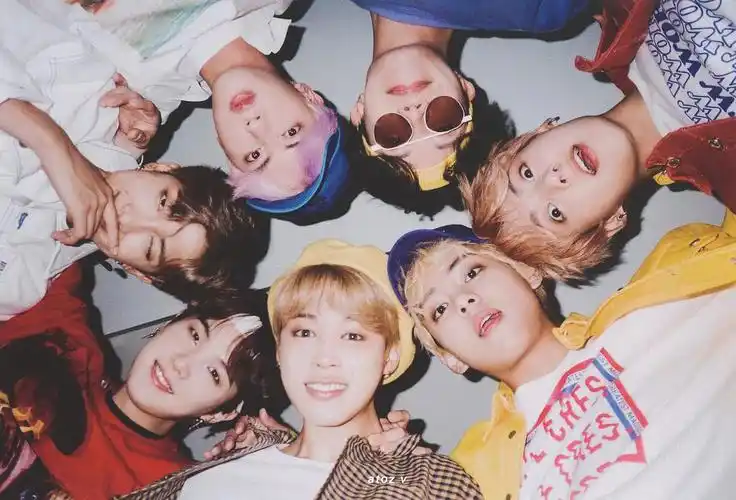 更新四张◥防弹少年团7人团体电脑壁纸汇总onlyseven