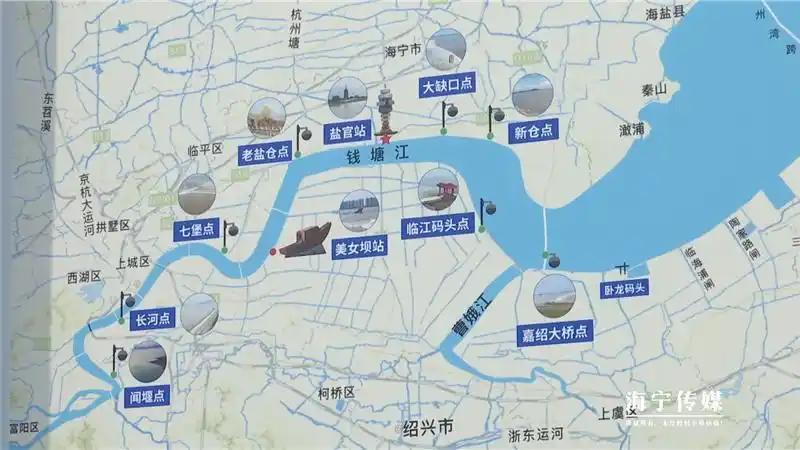 专家爱好者集聚2022钱塘江涌潮科考已正式启动