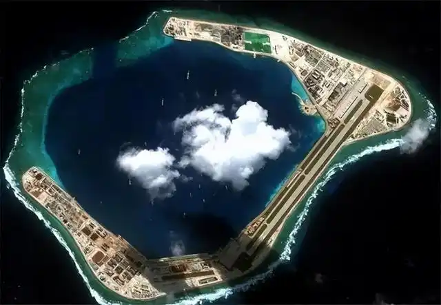 美济礁:今成南海最大的岛屿,岛上绿树成荫,当代化都会雏形初显 - 旅游