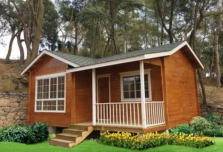 可移动北欧风格小型木屋度假山庄休闲木屋