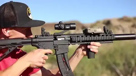 小口径mp15运动步枪弹匣供弹射击声音小的可以忽略不计