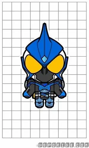 假面骑士buildq版简笔画