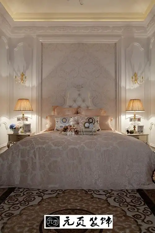 欧式风格实景案例卧室欧式豪华卧室设计图片赏析