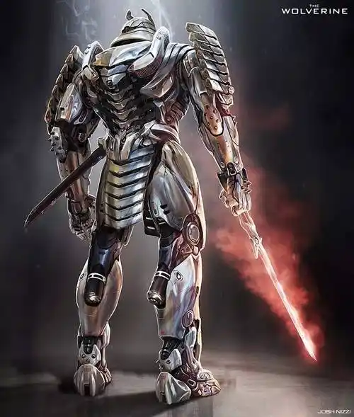 砍断金刚狼钢爪的高科技机甲——银武士图赏