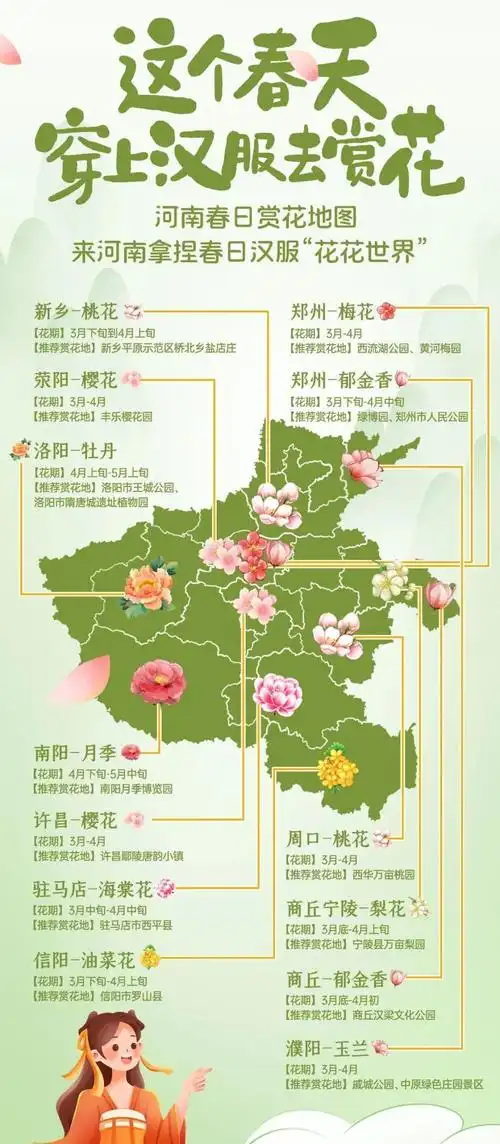 商丘2处获推荐,最新版河南春日赏花地图出炉_腾讯新闻