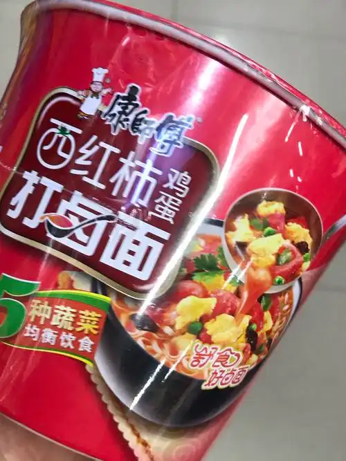 康师傅西红柿鸡蛋打卤面12桶