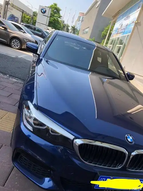 宝马进口525i地中海蓝忠于原装进口