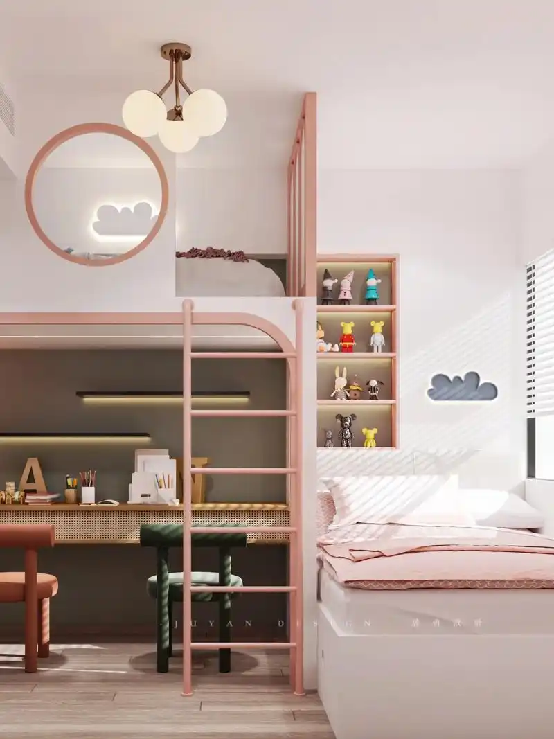 "多巴胺"男生女生儿童房设计929309.- 听说最近很流行 - 抖音