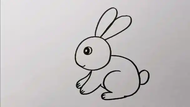 画步骤卡通兔子简笔画怎么画可爱卡通兔子的简单画法兔子怎么画简笔画