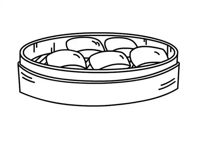 馒头怎么画 馒头的画法-养娃家