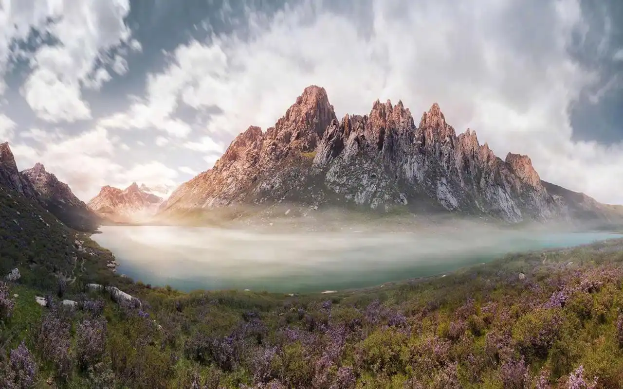 唯美仙境自然风光摄影图片高清壁纸