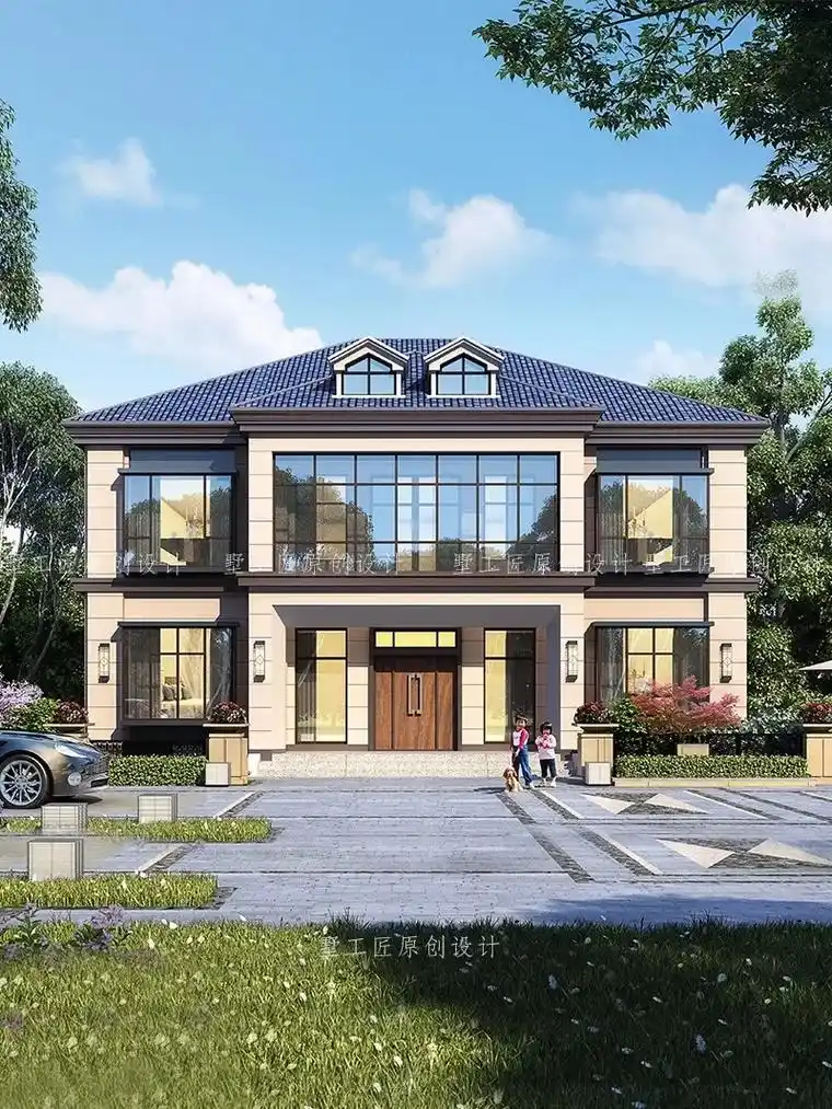 农村自建房 #图纸设计 # - 抖音