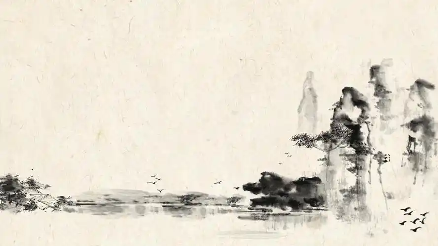 简约中国风水墨丹青画,高清图片,艺术壁纸-回车桌面