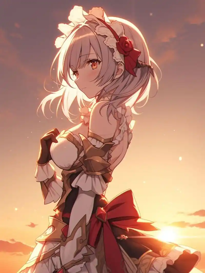 【原神壁纸】诺艾尔丨未授勋之花 蒙德城普通居民们认为, 女仆诺艾尔