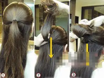 长脸女生瘦脸精巧扎法最新女生扎法图解