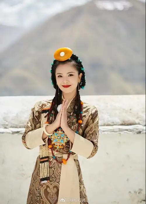 流浪在拉萨街头你是世间最美的姑娘刘涛藏族服饰写真