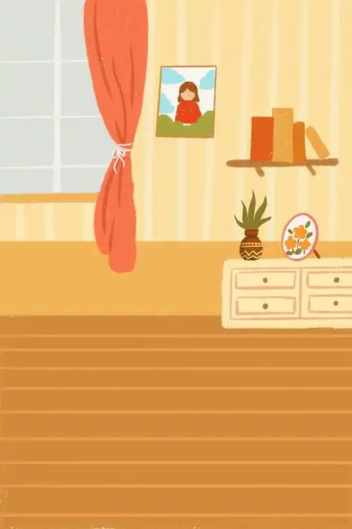 卡通背景 室内背景 家居 背景