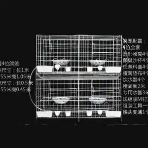 鸽子笼子养殖笼白鸽棚鸽房家用肉种鸽繁殖信鸽配对笼大型号鸽子笼