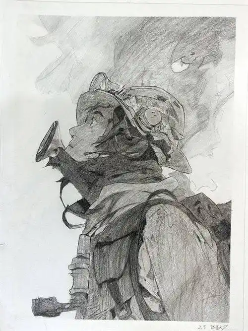 消防宣传月|营口消防大石桥大队开展中小学"我心中的消防员"书画作品