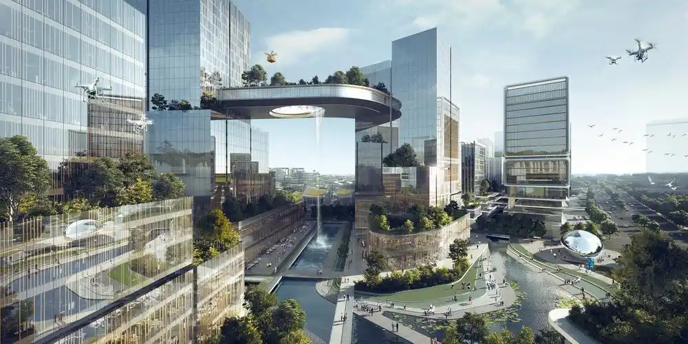 "杭州之江未来社区竞赛"概念设计