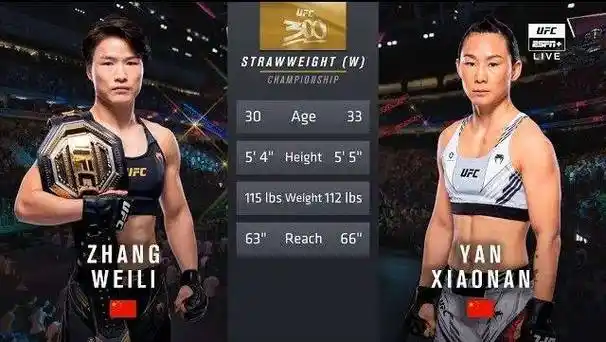 历史性时刻ufc300决赛张伟丽成功卫冕赛后一段采访全场欢呼