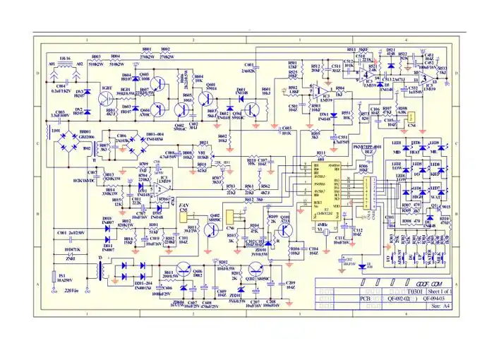 苏泊尔电磁炉电路图
