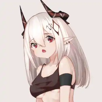 泥岩_明日方舟泥岩厚涂平涂日系插画绘画作品