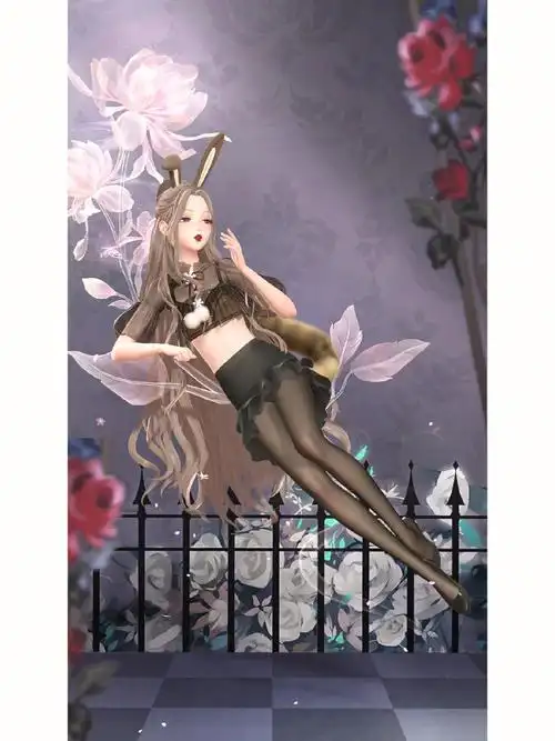 闪暖新阁简单cos一下兔女郎