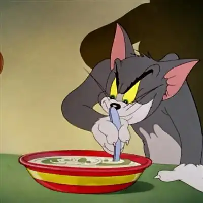 汤姆猫情侣头像,可爱头像图片