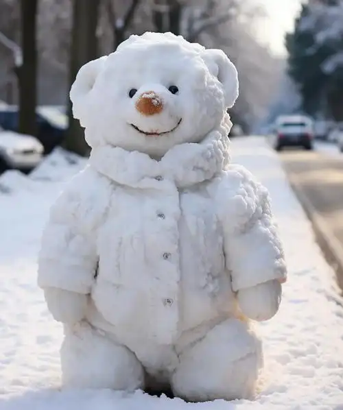 又一波雪人来袭,谁堆的?笑死了,真是太有才了!