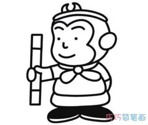 孙悟空头像简笔画帅气 帅气头像图片大全 -【爱个性】