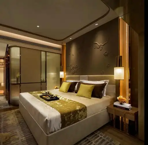 深圳前海东岸花园现代奢华样板房—灵感来自cocochanel女士的样板房