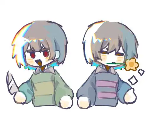 angel 」【r向注意】cp为undertale人类组(frisk×chara)详情见这里