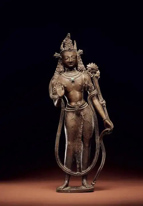 莲花手观音-行愿之缘—金铜佛像-雅昌拍卖